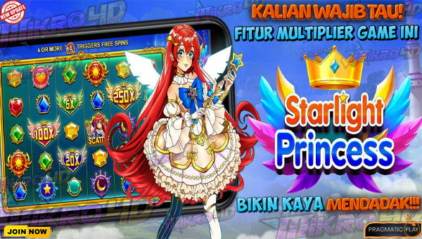 Wajib Tau! Fitur Multiplier Starlight Princess Bikin Kaya Mendadak
